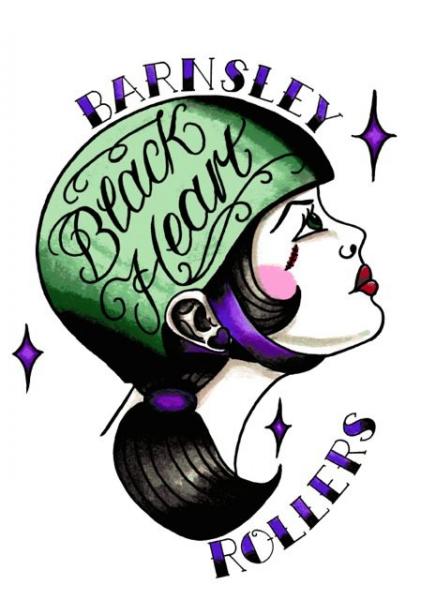 Barnsley Black Heart Rollers logo